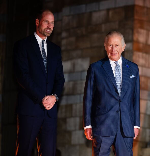 Prince William and King Charles