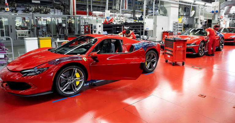 Ferrari tops Wall Street's first-quarter expectations ahead of EV debut