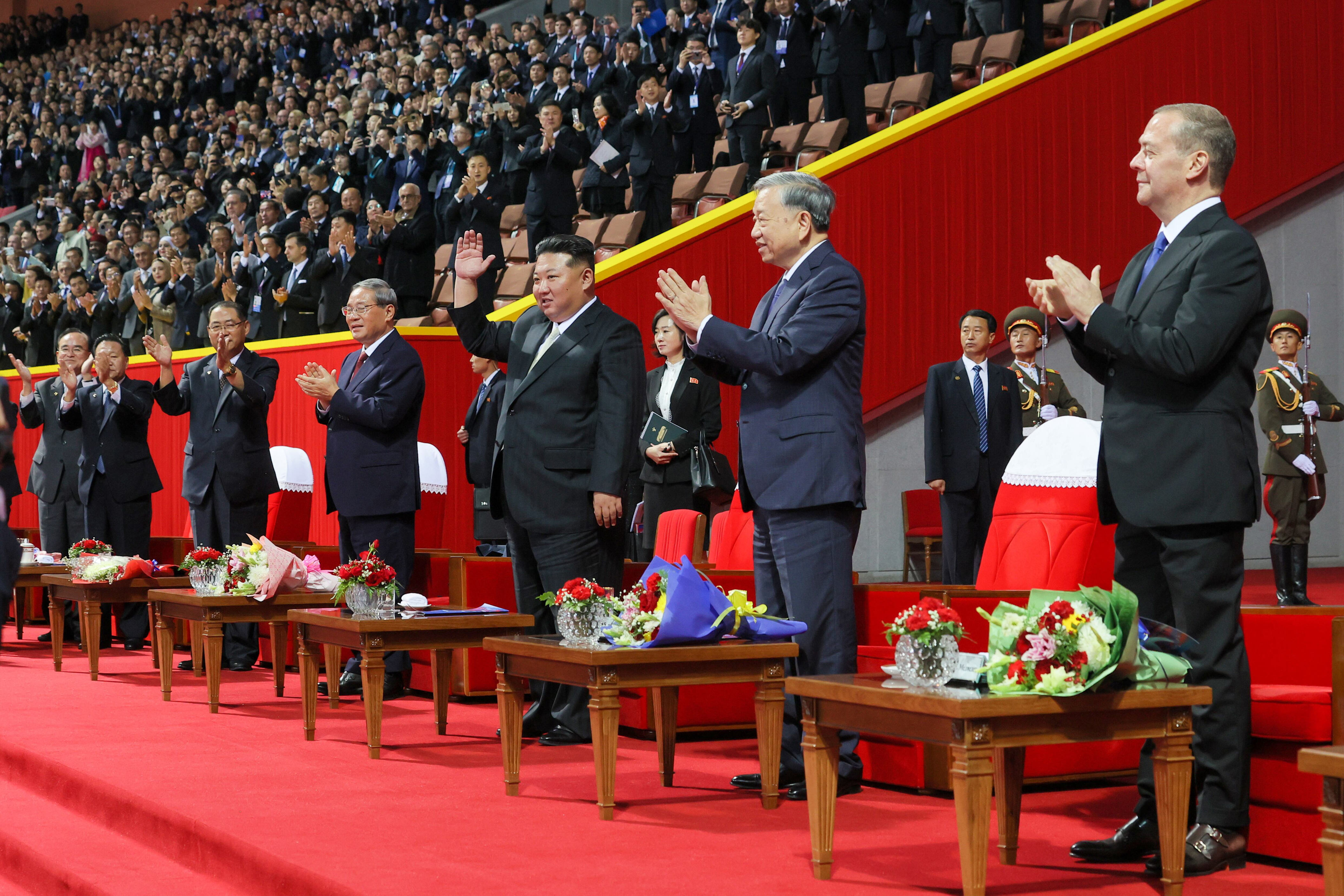 Kim Jong-un Hosts Socialist Leaders to Project 'Normal State' Image