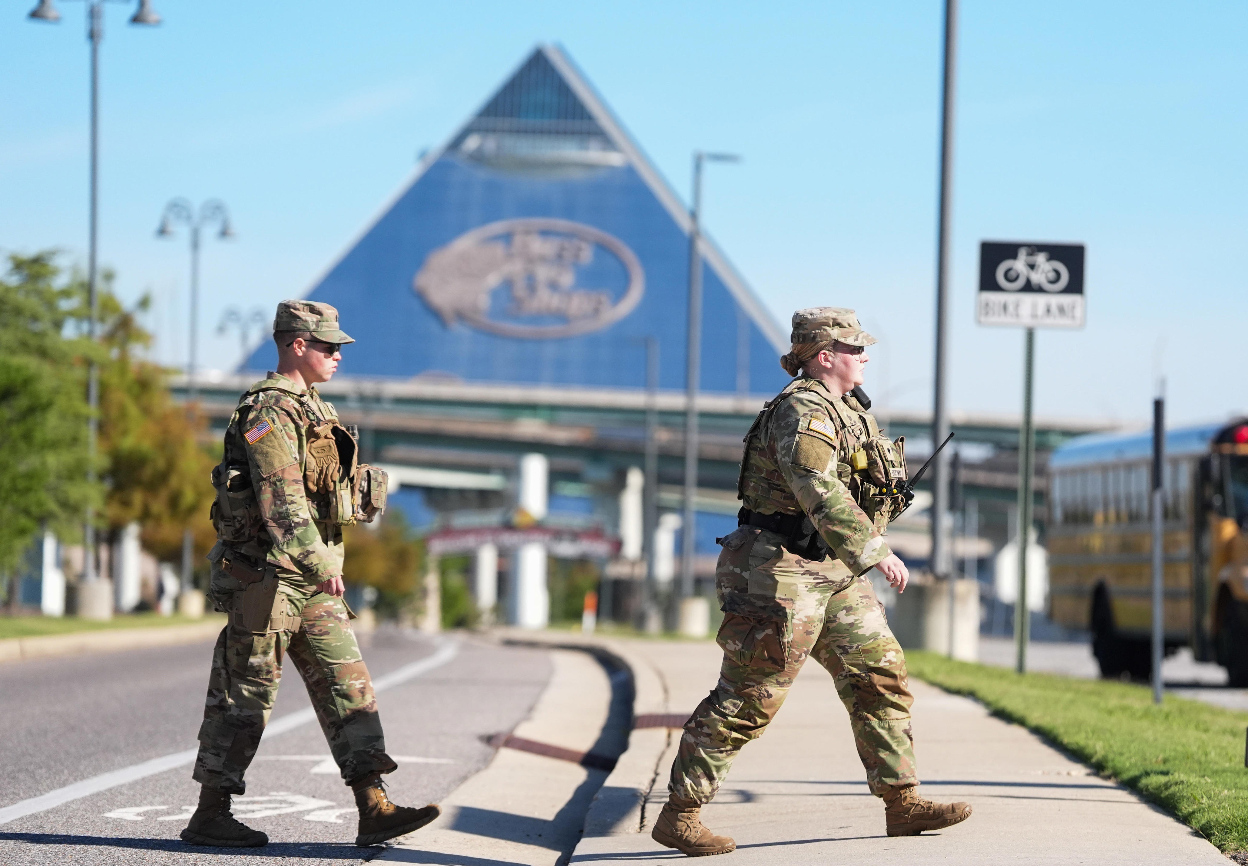 National Guard troops seen patrolling in Memphis, as judge blocks ...