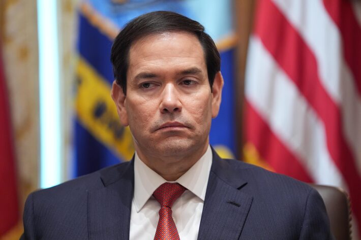 O Secretário de Estado Marco Rubio acredita em bom diálogo entre Trump e Lula Foto: Evan Vucci/AP