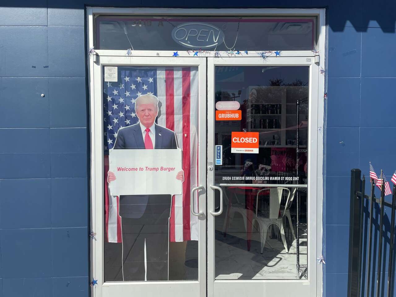 A Texas burger chain named itself after Trump. Trump wasn't happy.