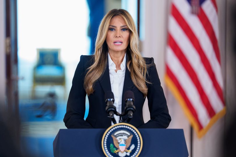 Melania Trump displays 'calm authority' as she delivers powerful