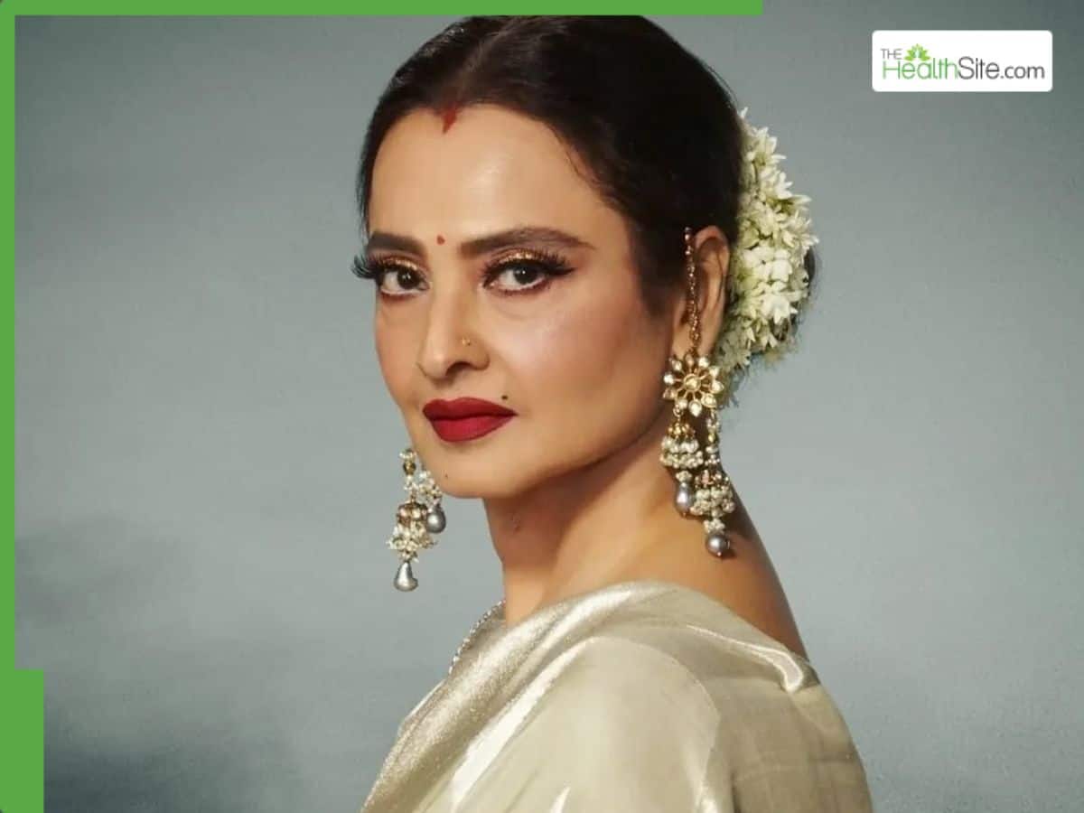 Rekha’s Fitness Routine At 71 The Secret Behind Her Ageless Glow