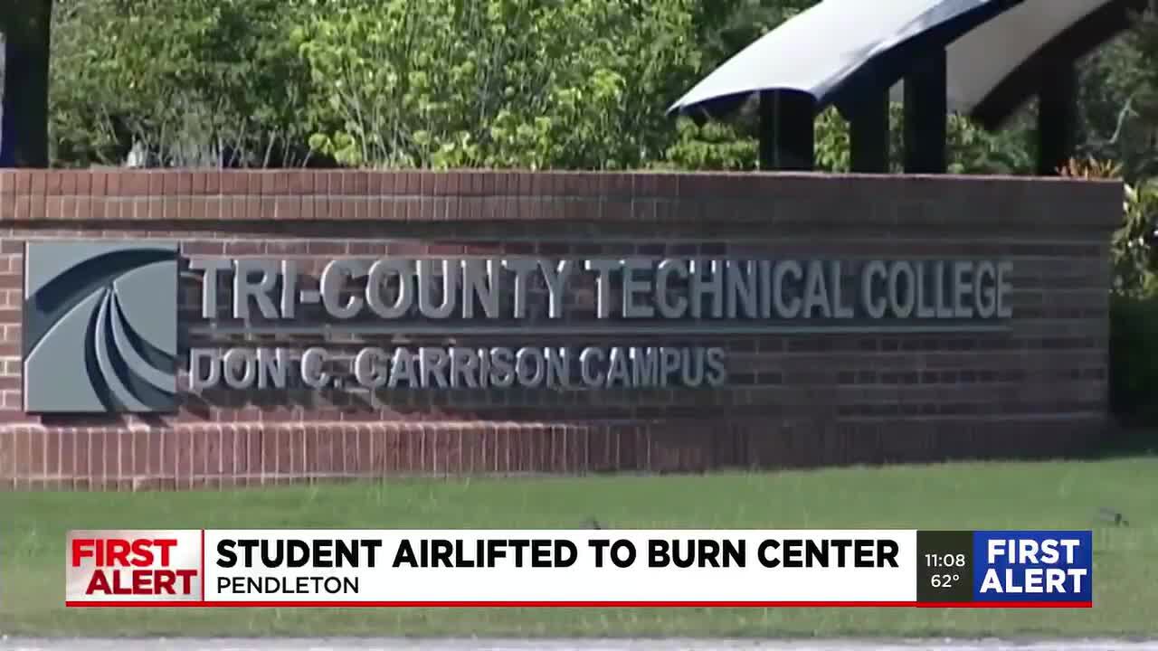 Student airlifted to burn center after ‘fireball incident’ at TCTC ...
