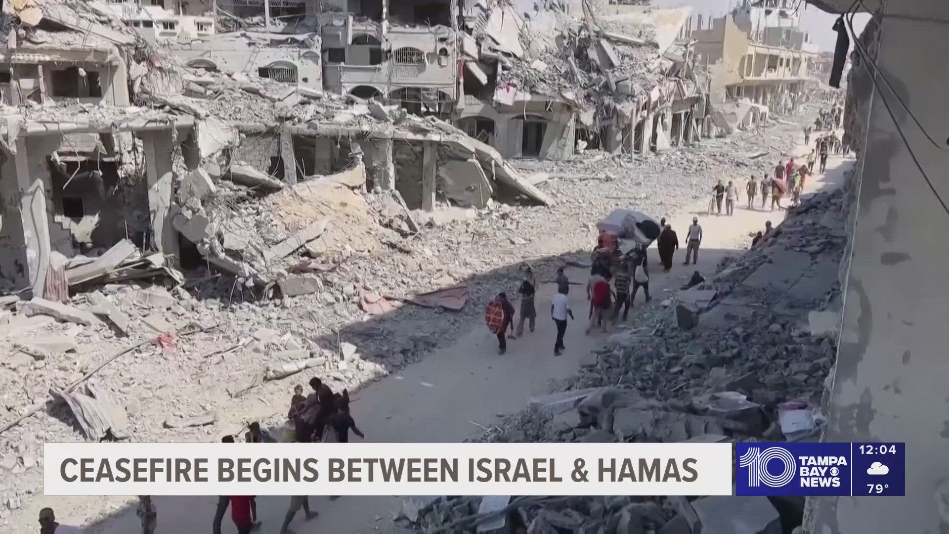 Israeli military says ceasefire in Gaza has taken effect
