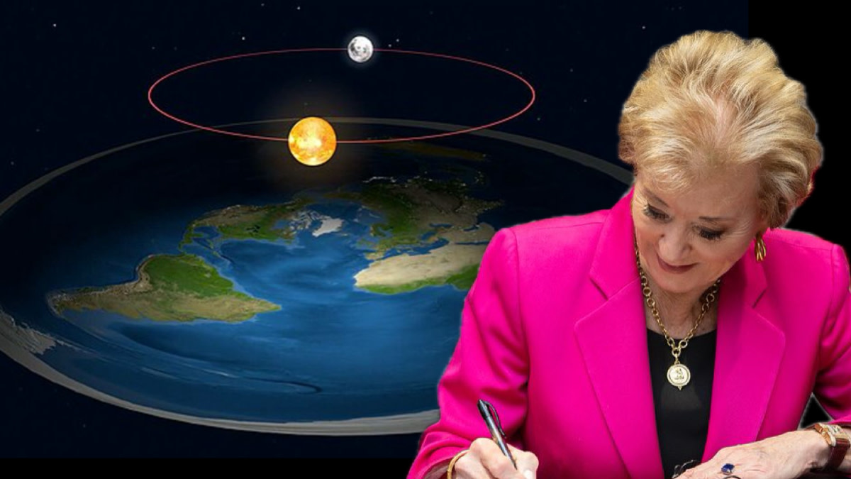 Trump Education Secretary Linda McMahon Follows Flat Earth Account