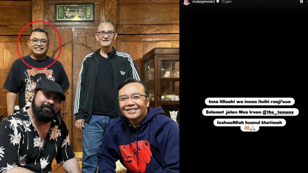 Innalillahi, Irvan The Temons Pergi, Mulan Jameela dan Ari Lasso Berduka