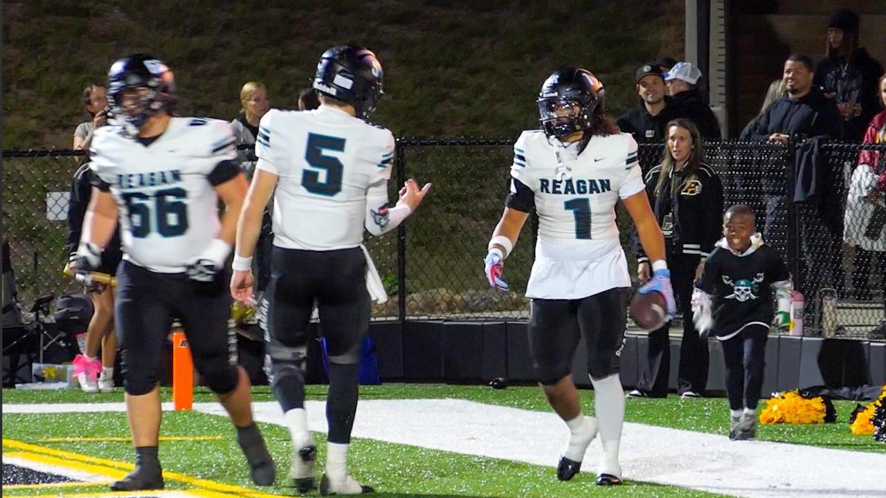 Reagan football hands R.J. Reynolds its first loss of the season