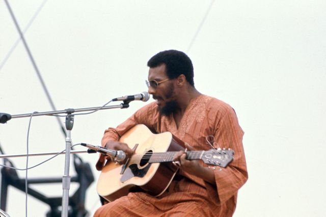 Richie Havens Performs At Woodstock