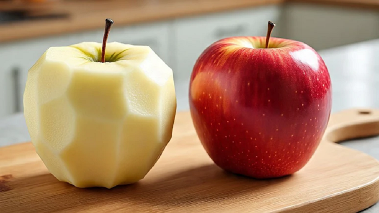 Should you eat apples peeled or with the peel? Experts explain the correct method