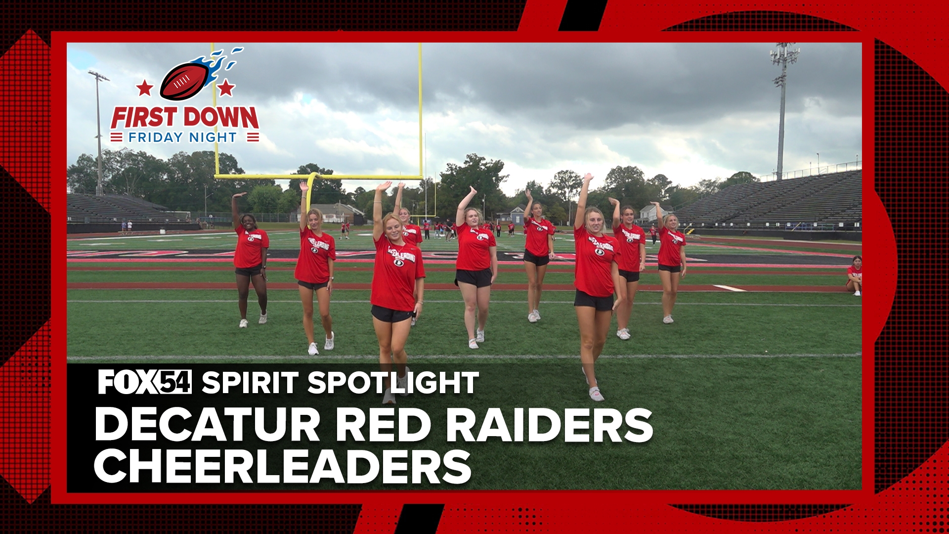 Spirit Spotlight: Decatur Red Raiders Cheerleaders