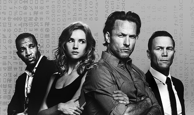 Despite contract disagreements with the creators, Martin still credits Home and Away for many of the opportunities he has received over the years. Pictured in a promo for the TV series Cypher