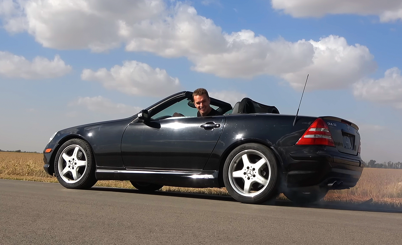 Discover my Mercedes SLK32 AMG's hidden power