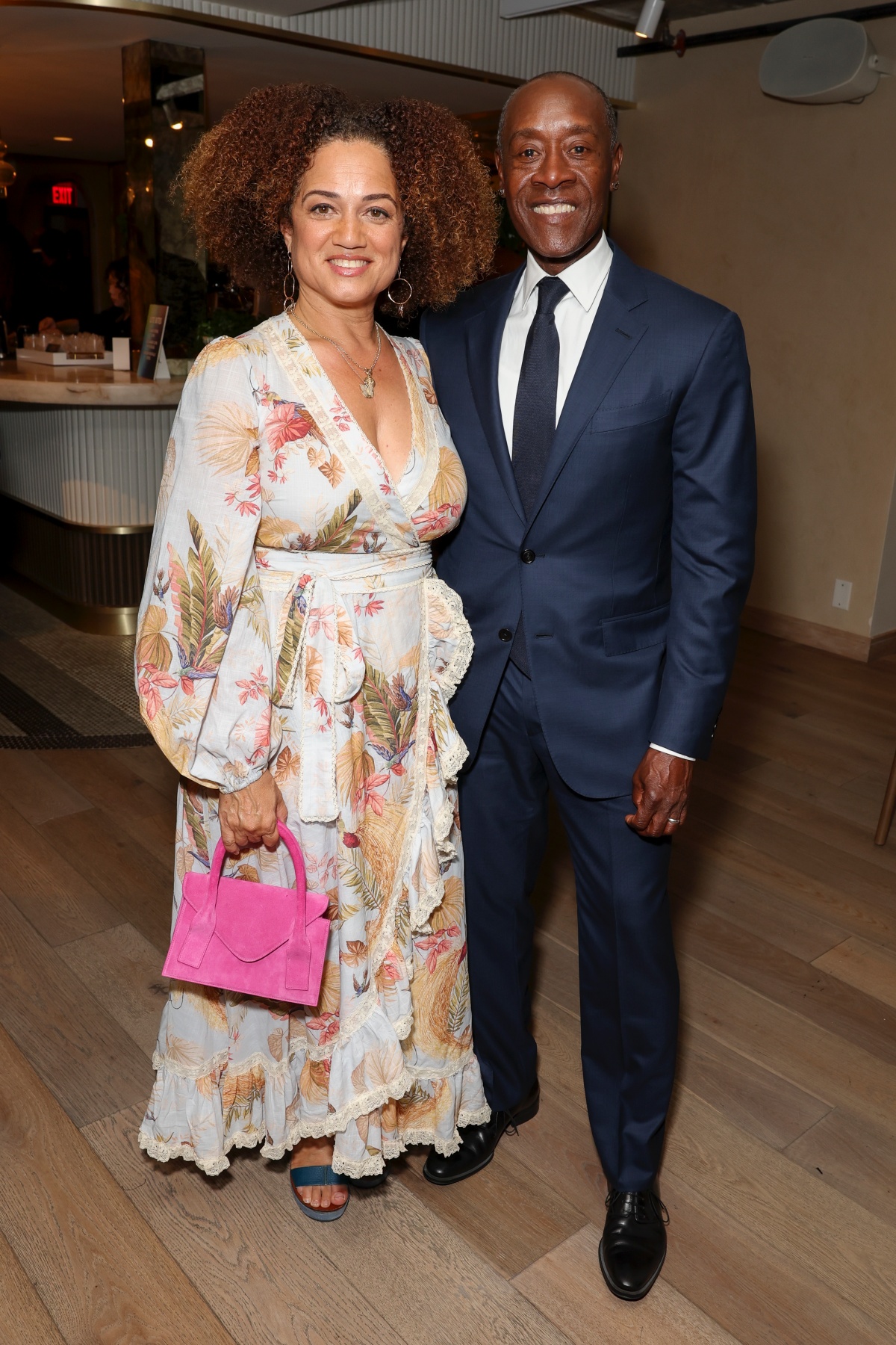 Don Cheadle Makes Rare Comment About Romance With Wife Bridgid Coulter, image size:768x1152