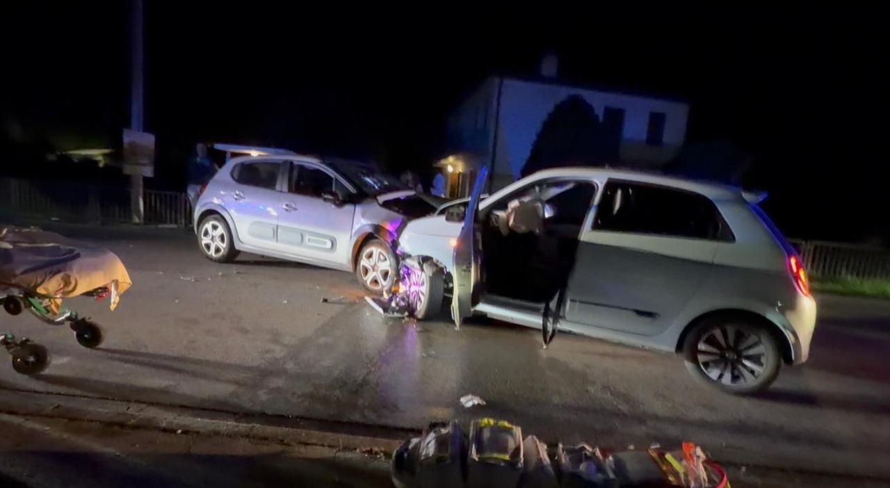 Auto contromano guidata da un 80enne si schianta contro un'altra ...
