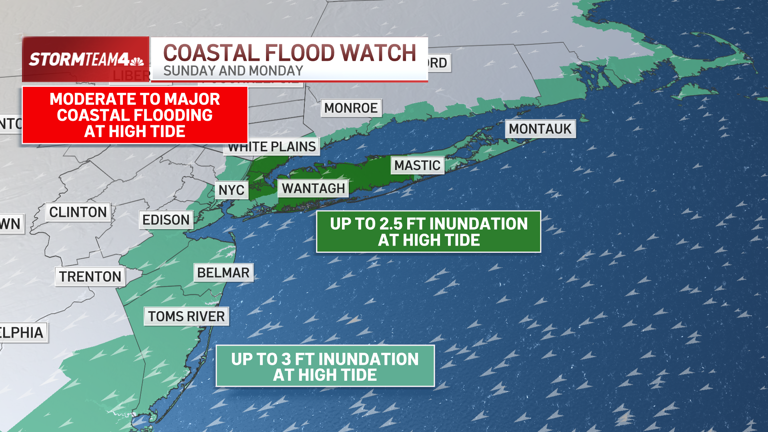 Nor'easter threatens to bring rain, strong winds and coastal flooding ...