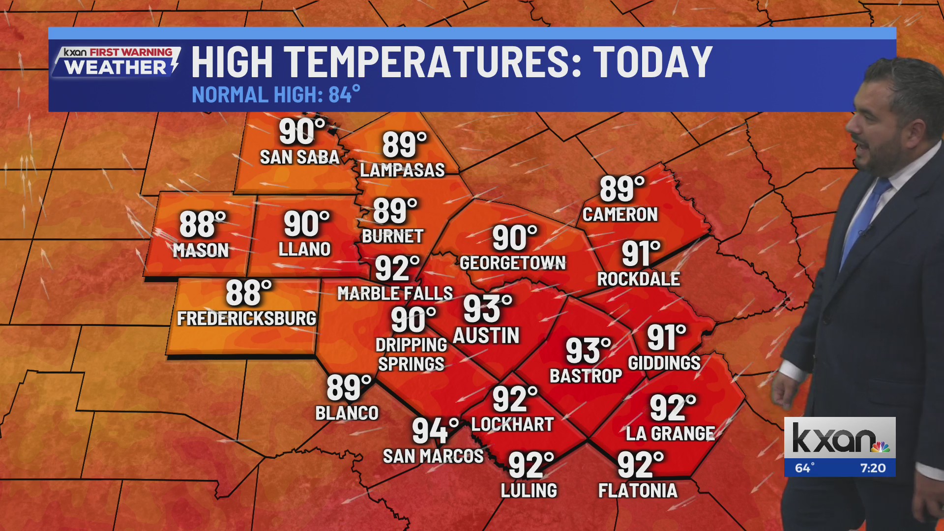 Another warm afternoon with no rainfall in sight | KXAN weather update ...