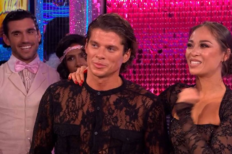 Strictly Come Dancing's Lewis Cope and Katya Jones