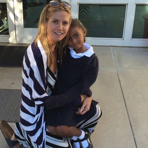 Heidi Klum / Instagram Heidi Klum and Lou in a throwback snap