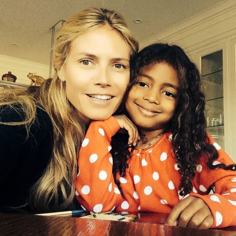 Heidi Klum / Instagram Heidi Klum and Lou in a throwback snap