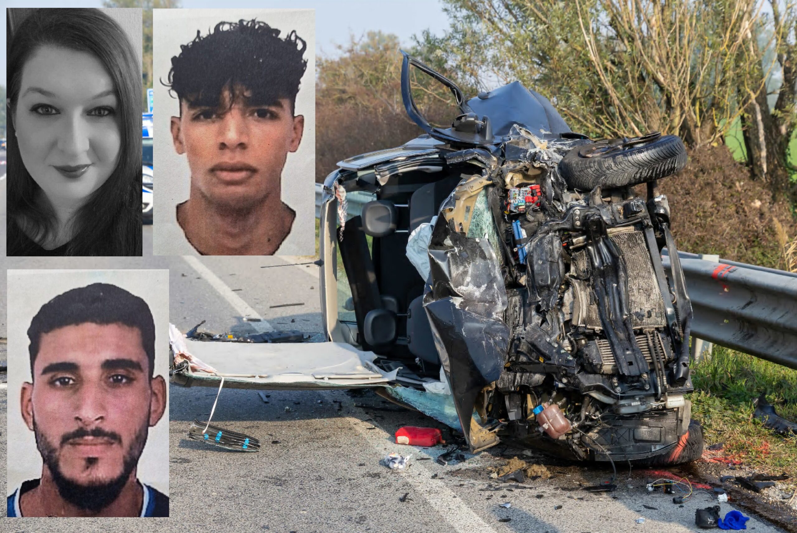 Scontro frontale tra auto nel Ferrarese: le vittime avevano 41, 27 e 21 ...