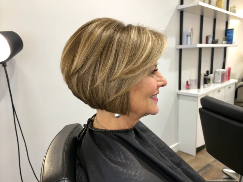 5. Inverted Bob with Stacked Back