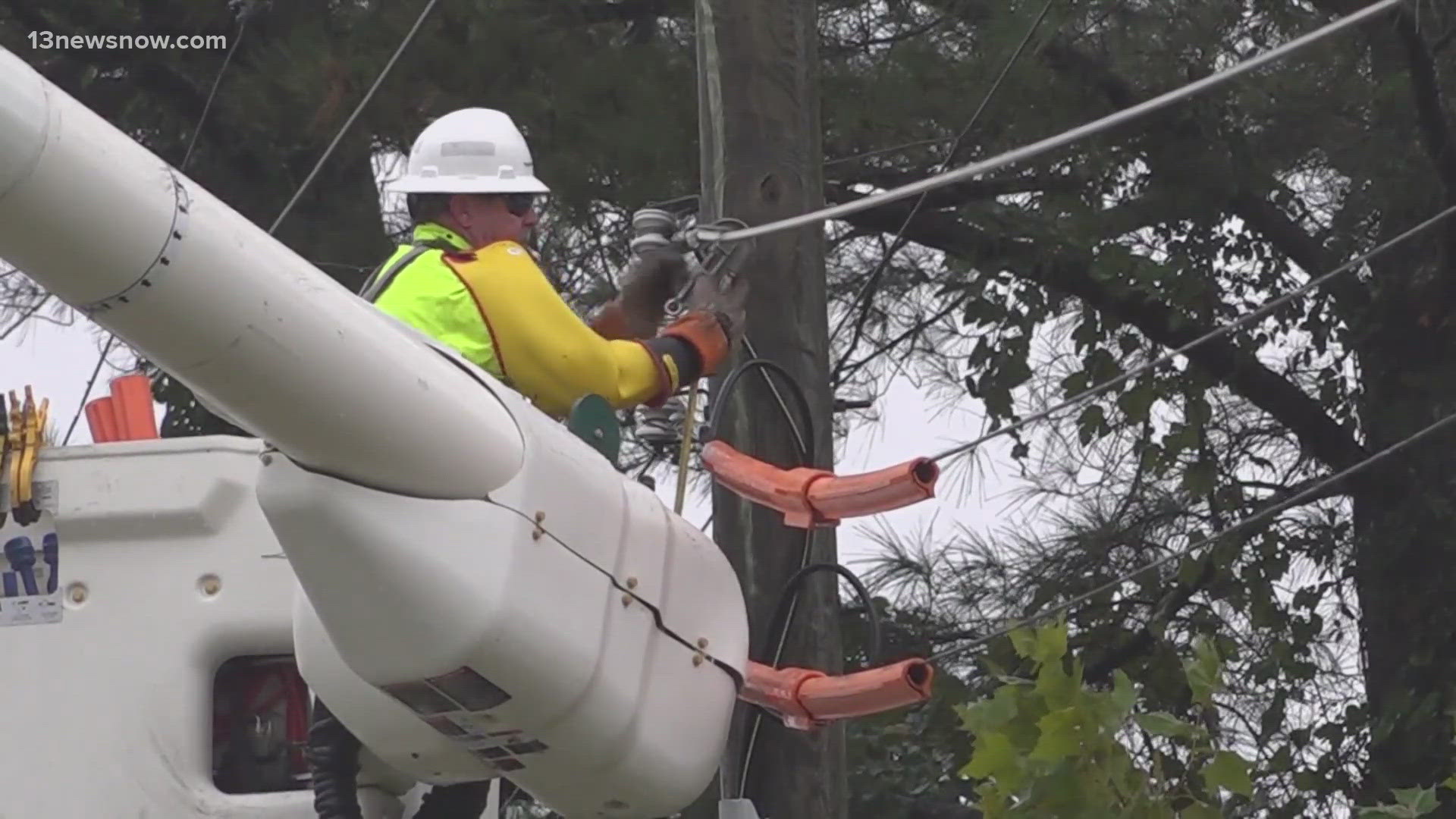 Dominion Energy warns up to 40,000 customers may lose power in wake of ...