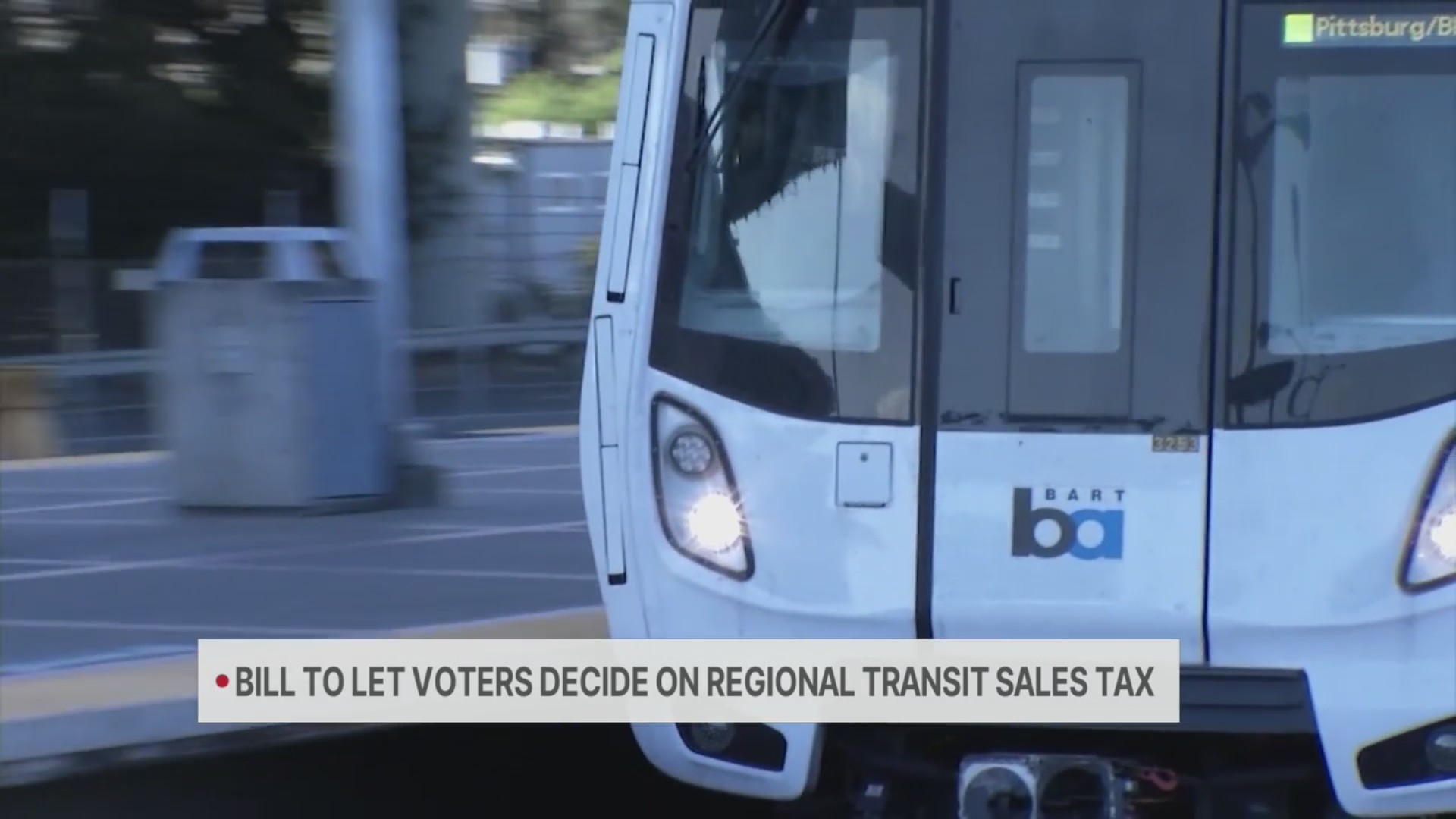 Bill to let voters decide on regional transit sales tax