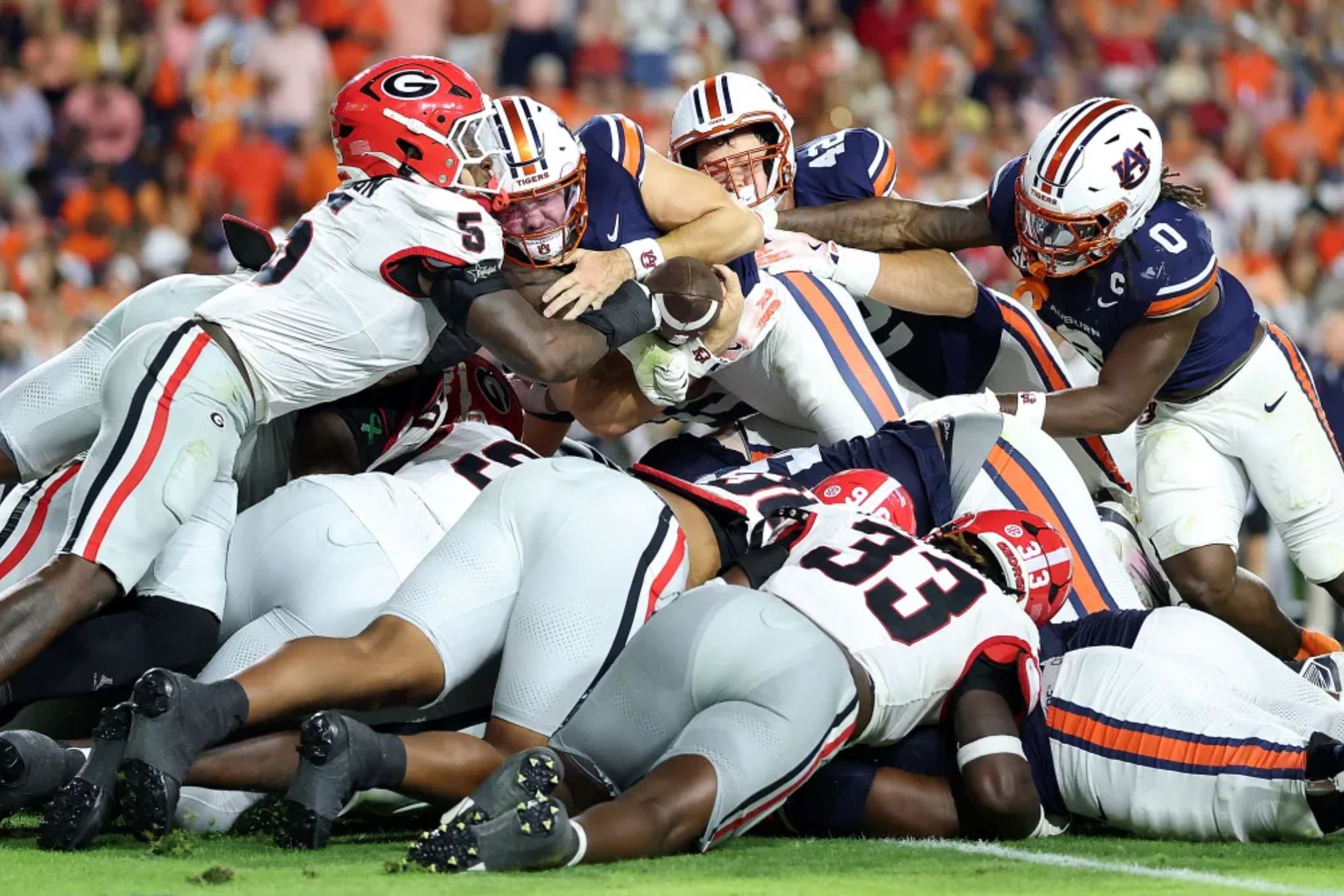 Call In Georgia Auburn Game Leaves Both Fan Bases Angry