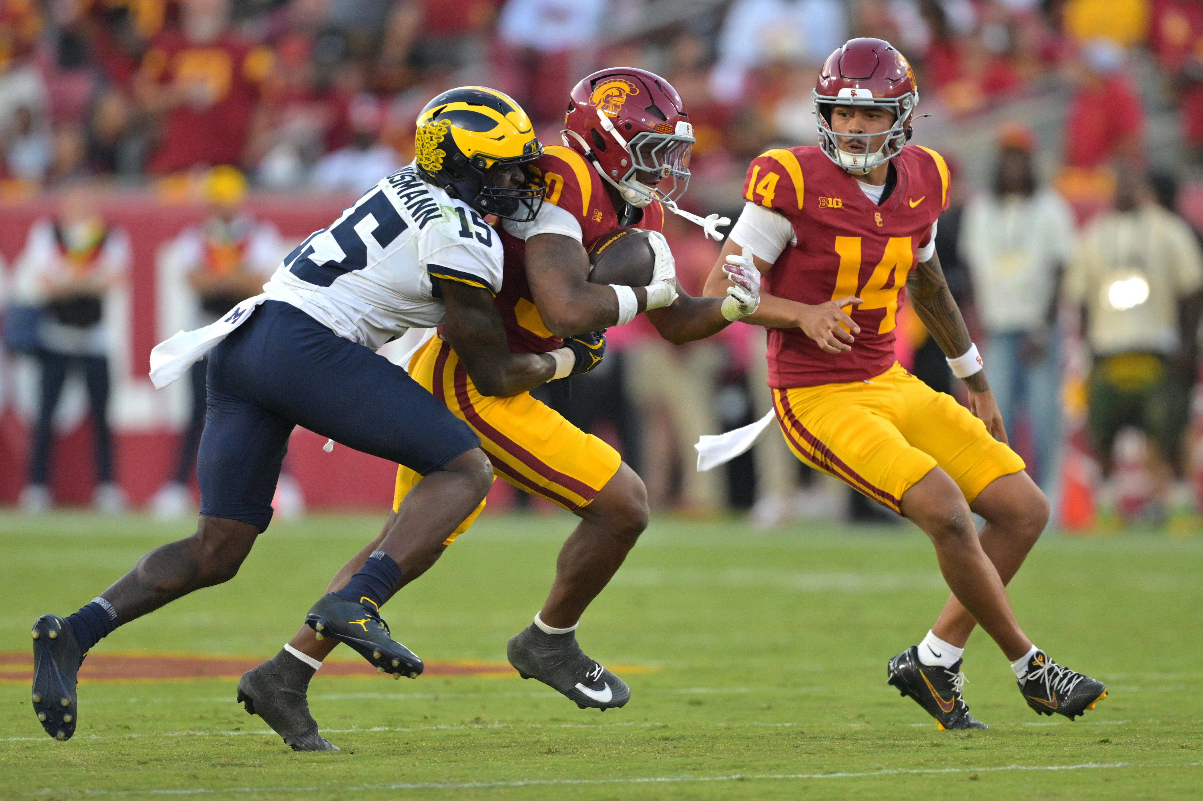 Lincoln Riley credits Michigan’s toughness, calls U-M 'a good defense ...