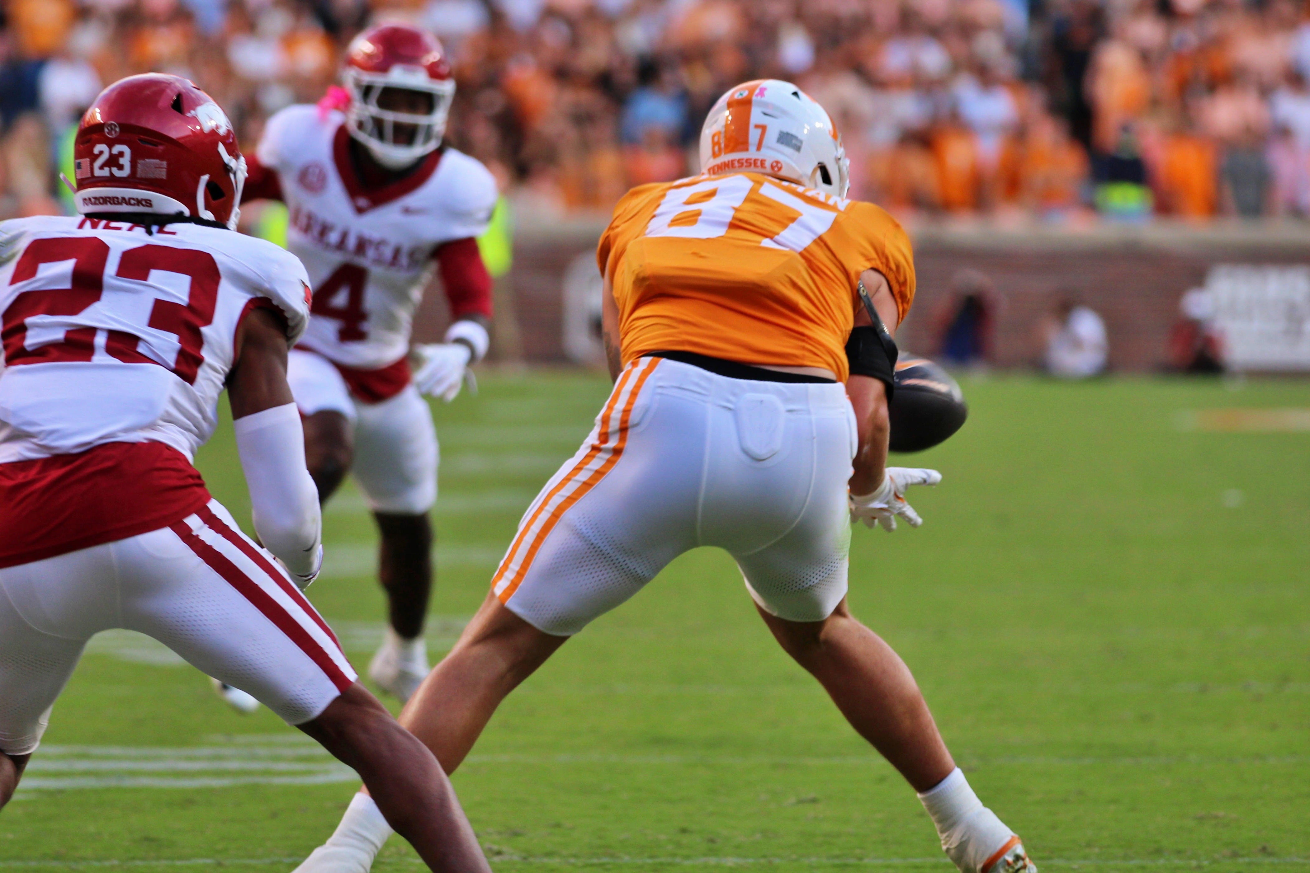 Tennessee tight end signing with Lions after NFL draft