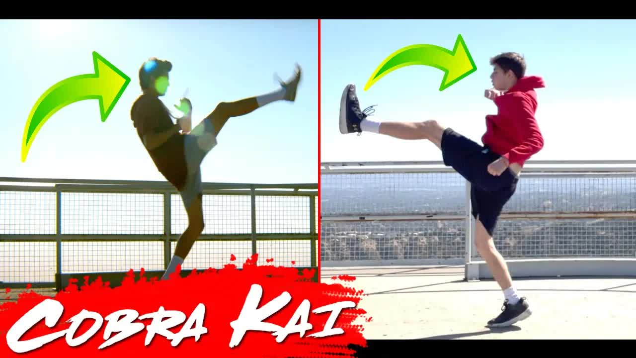 I re-created Miguel's training montage from Cobra Kai!