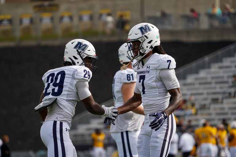 Monmouth football offense flying high at spring practice, defense retooling