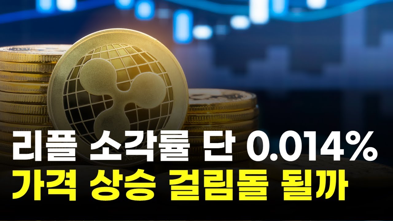 리플, 소각률 단 0.014%…가격 상승 걸림돌 될까 | Watch
