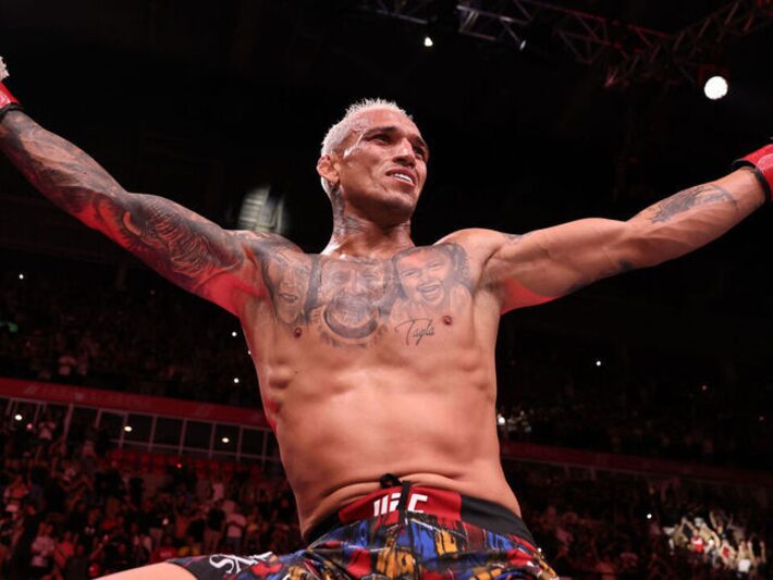 Charles Do Bronx apaga Gamrot no UFC Rio Foto: Ed Mulholland/Zuffa LLC