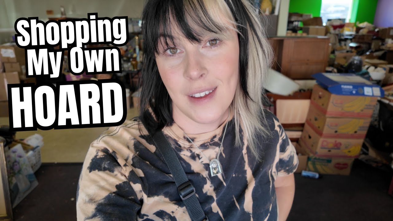 Shopping My Own Hoard for Antique Show Treasures