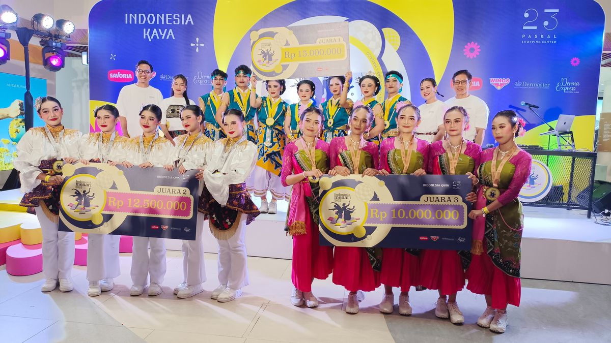 Ratusan Peserta Ikuti Indonesia Menari, Ajang Apresiasi Tari Nusantara