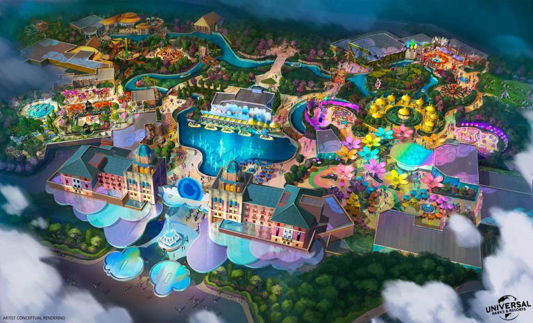 Universal Studios in Texas is underway. Here's the latest.