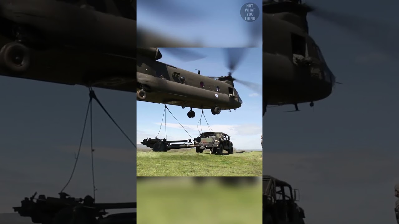 Helicopter Sling Loading Gone Wrong