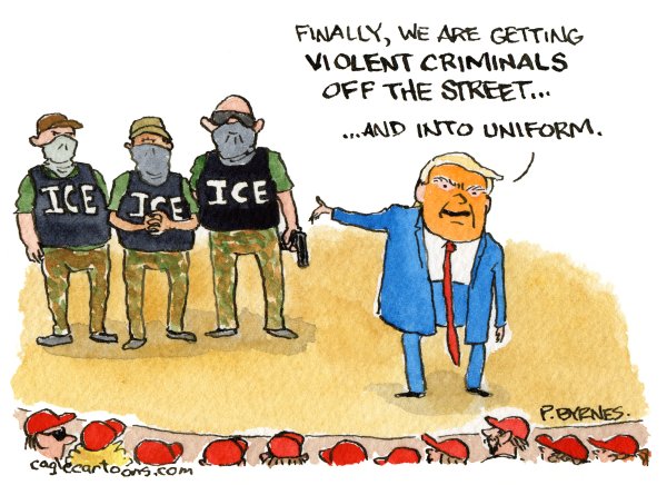 Political Cartoons From Pat Byrnes