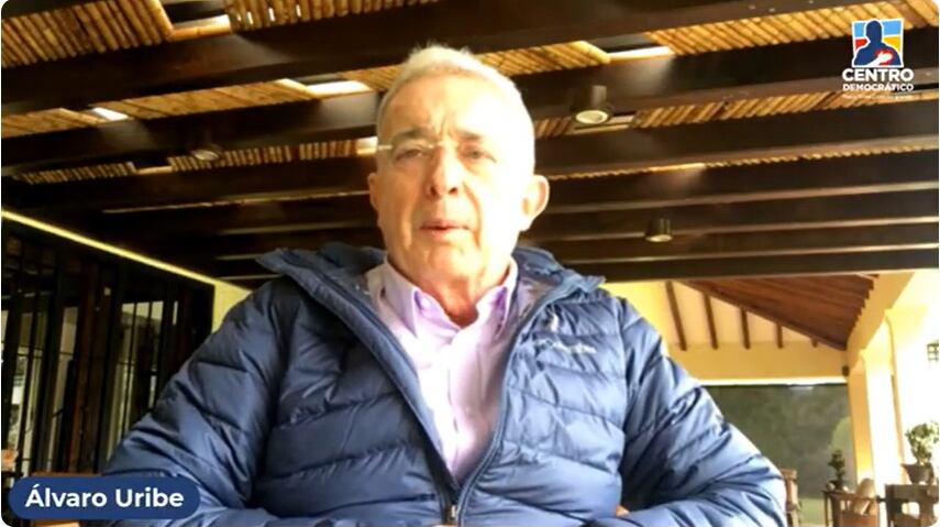 Expresidente de Colombia, Álvaro Uribe Vélez.