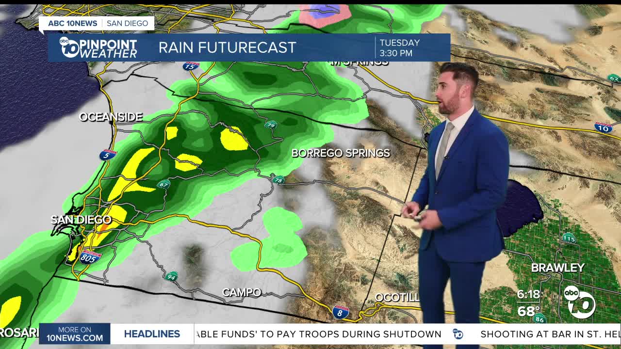 Abc 10news Pinpoint Weather With Max Goldwasser Cooler Weather Coming