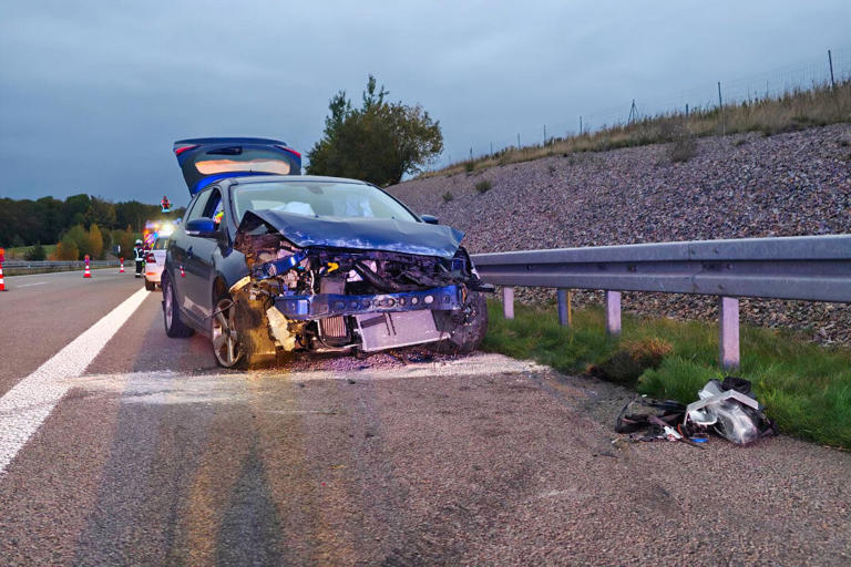 Schone Autobahn A72 Unfall Ebenbild