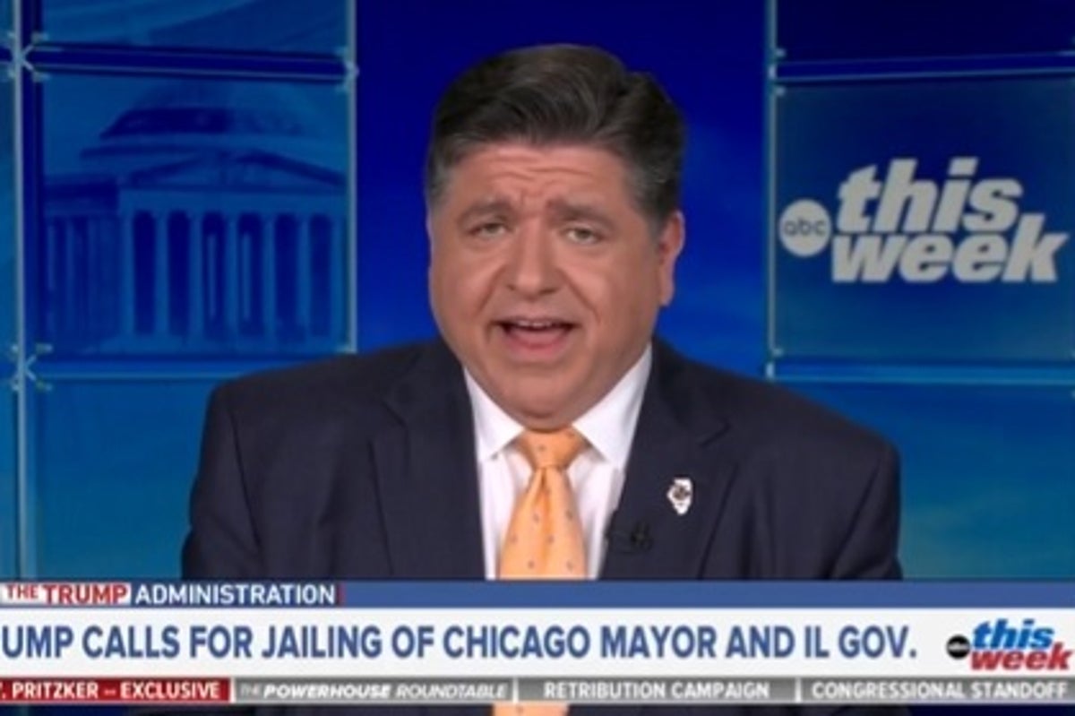 ‘Come and get me’: Illinois Gov. Pritzker dares Trump to carry out ...