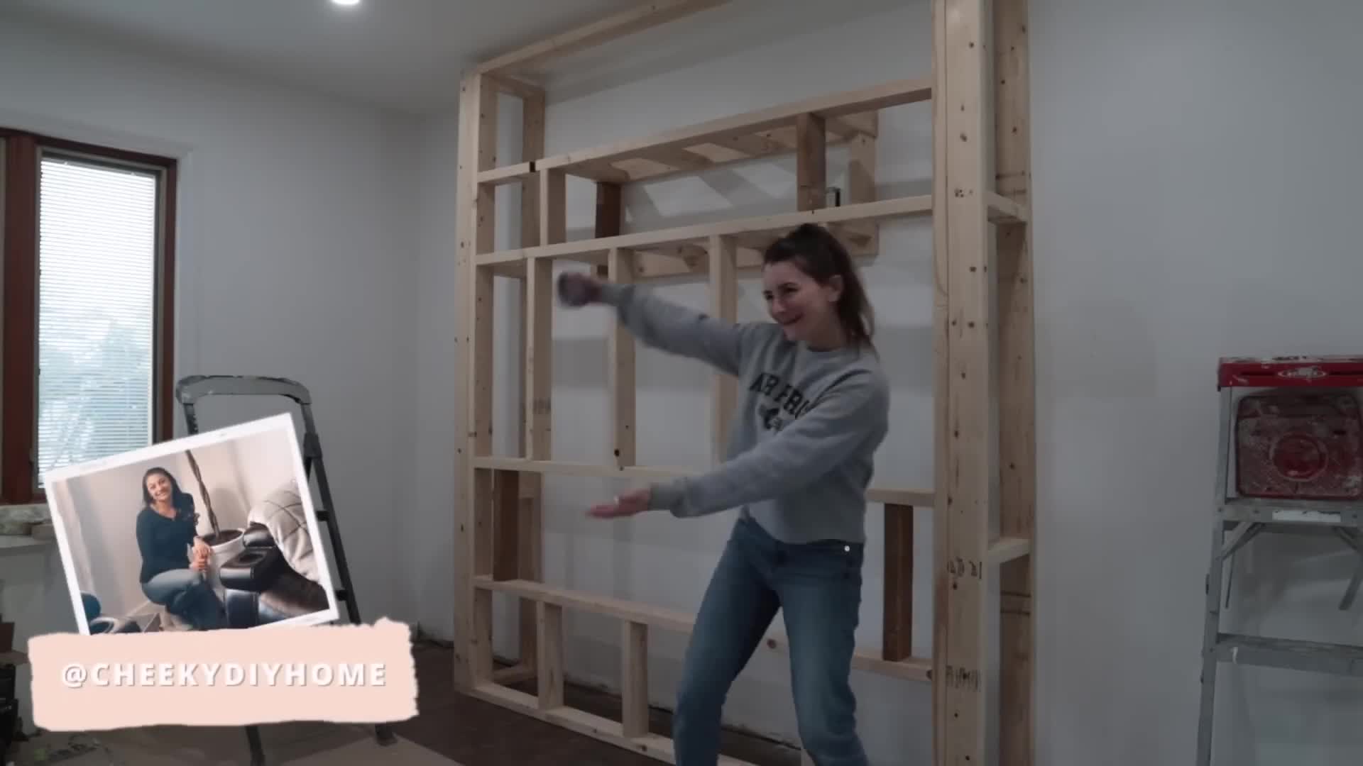 Creating a stunning fireplace wall!