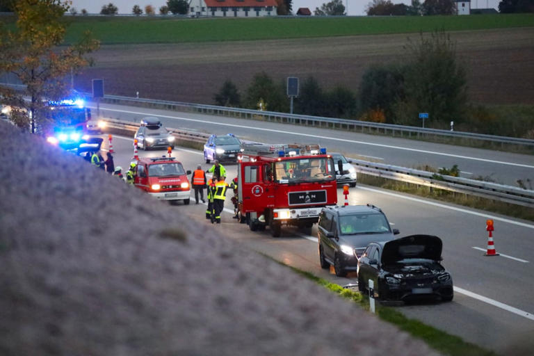 Schone Autobahn A72 Unfall Ebenbild