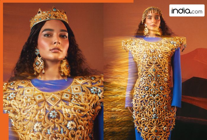 Rs 110000000: World’s most expensive dress made of 10 kgs of gold ...