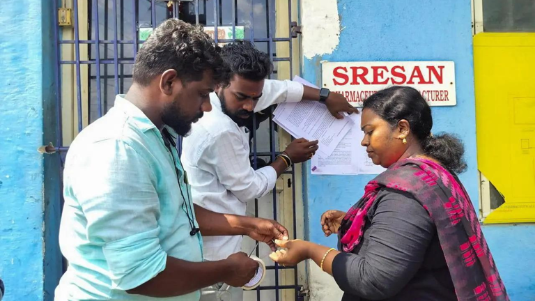 Coldrif cough syrup row: ED raids Sresan Pharmaceuticals units in Chennai