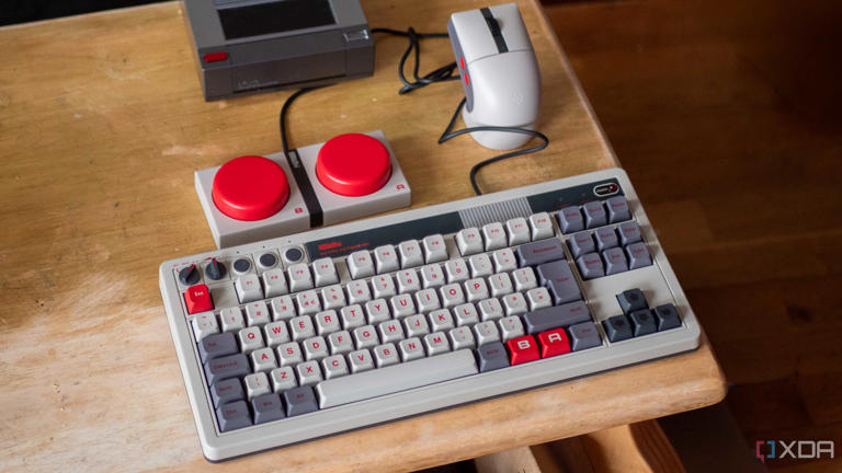 I turned a mini PC into a retro console with 8BitDo's throwback gear